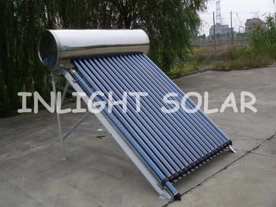 Compact Heat Pipe Pressure Solar Water Heater (ILH-58A18S-18H)