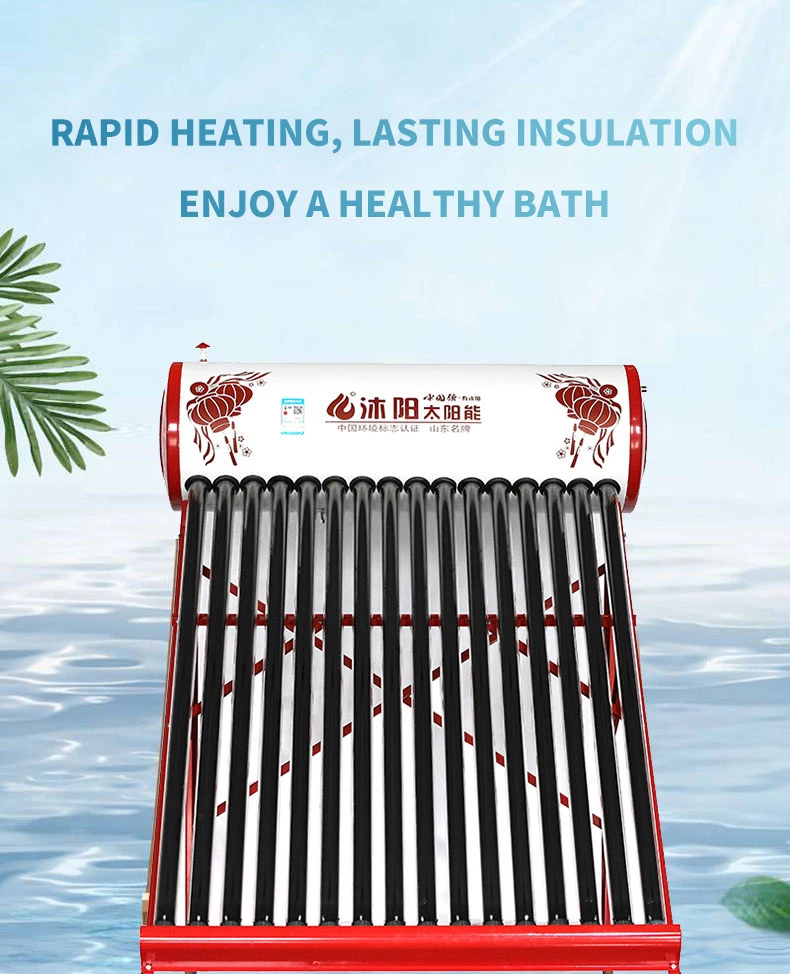 China Big Factory Roof Heaters Stainless Steel Compact Pressurized Non Pressure Heat Pipe Solar Energy Water Heater Solar Collector Vacuum Tubes